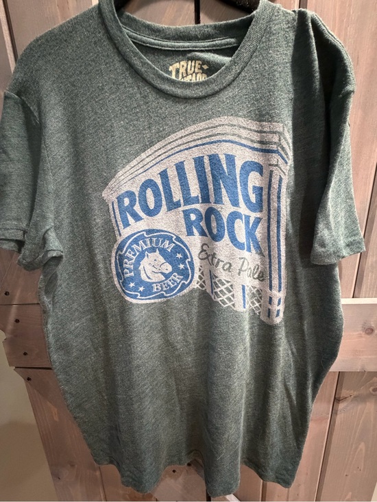 GAP Other - True Vintage Rolling Rock Beer Graphic Tee Green Large Double Sided